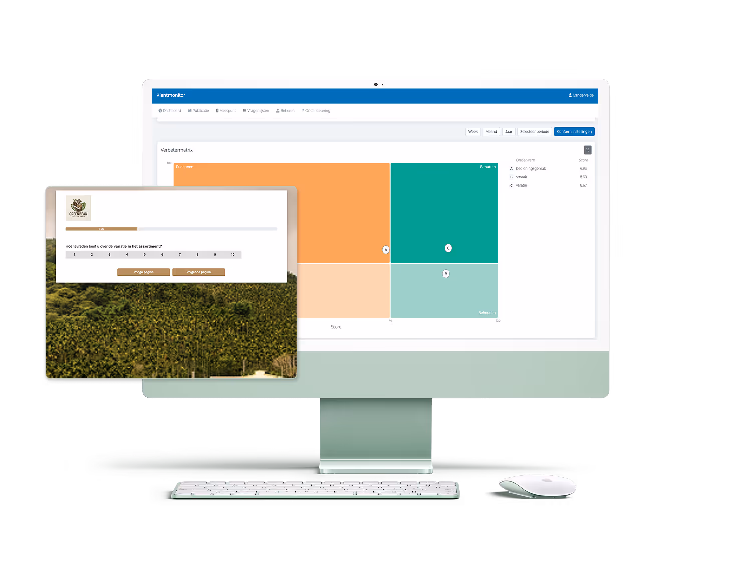 klanttevredenheid applicatiesoftware